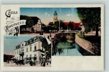 77767 W7604 Appenweier Gebrauchsspuren Bahnhof-Hotel