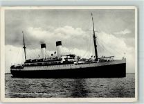 Kraft durch Freude Monte Sarmiento 1935 Schiffspoststempel 1935