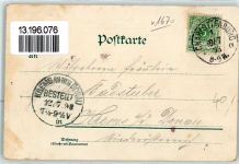 10115 W1000 Charlottenburg 1898 Lithographie Palmengarten Springbrunnen