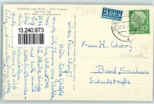 37589 W3355 Eboldshausen - Kirche Gasthaus Zum Stern Hain der Gefallenen
