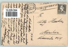 Kopenhagen København Das Dänische Königspaar Privatfoto AK Adel Ausland 1936 Gebrauchsspuren
