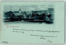 Sluknov Schluckenau 1898 - Kirche