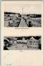 09603 O9201 Siebenlehn 1931 - Zellwalde - Schneidemühle, Markt AK