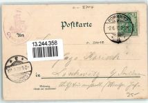 02627 O8601 Czorneboh 1902 Lithographie Rachlau Frageloch Teufelsfenster