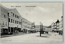 84367 W8342 Tann , Niederbay 1909 - Unterer Marktplatz