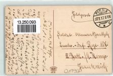 01796 O8300 Pirna 1917 - Gartenstraße Hotel-Gasthaus Sächsische Schweiz Litfaßsäule