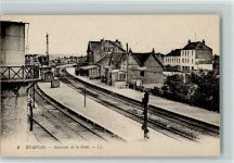 Etaples Bahnhof Frankreich