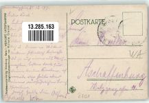 97236 W8701 Randersacker 1919 Künstlerkarte Bauer Dreschflegel sign. WG
