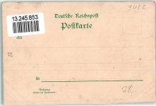 37431 W3422 Bad Lauterberg im Harz Gebrauchsspuren Der Hausberg Gasthaus auf dem Hausberg Gedicht Lithographie