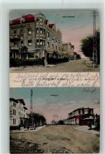 84453 W8260 Mühldorf a. Inn 1925 - Bahnhof, Bahnhofstrasse AK