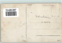 88416 W7955 Ochsenhausen Privatfoto AK Gasthaus Ort handschriftlich