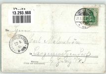 10115 W1000 Kreuzberg 1902 - Berliner Unwetter-Katastrohpe "Gesunder Schlaf" Katzbachstraße Kellerwohnung