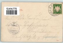 91572 W8809 Bechhofen a d Heide 1905 Gebrauchsspuren Gasthaus zur Eisenbahn Bahnhof Pinsel-Fabrik