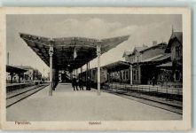 19370 O2850 Parchim 1916 - Bahnhof