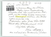 97688 W8730 Bad Kissingen FOTO KEINE AK Winter Ort handschriftlich