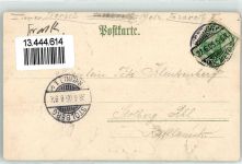 57000 Metz 1905 Prägedruck Esplanade mit Justizpalast Lithographie