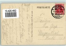 08258 O9651 Erlbach , Vogtl - Konditorei Cafe Habsburg Gemeindeamt