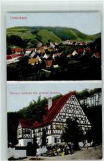 92275 W8459 Hirschbach , Oberpf - Gasthaus Pürner zum goldenen Hirschen