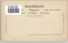 Thun Bern Gewerbeausstellung Landwirtschaftsausstellung 1899 Architektur Gewerbeausstellung