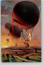 TSN Serie 1080 AK Ballon Künstlersteindruck