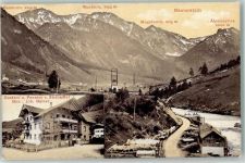 87541 W8973 Hinterstein - Alpen Gasthaus zum Steinadler Sägewerk