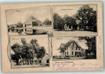 31606 W3079 Bohnhorst 1915 - Schule Gasthaus D. Bureck Tilly-Linde Molkerei