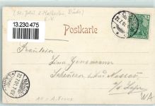 Lohengrins Rheinfahrt AK Wagner, R. 1901 Lithographie