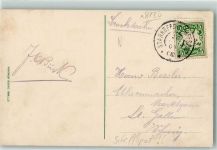 Starnberg Schiffspost 1902 Schiffspoststempel
