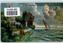 Starnberg Schiffspost 1902 Schiffspoststempel