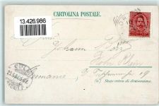 60025 Loreto 1900 Lithographie Chiesa della S. Casa