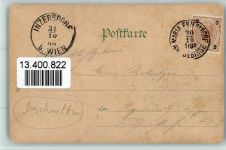 2340 Maria Enzersdorf Lithographie Gruss aus - Wallfahrtsort - Villa Tirka AK Verlag Schwidernoch - Einknick oben , Eckknick