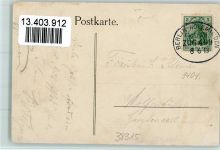38315 W3342 Altenrode b Wolfenbüttel - Gasthaus, Gutshof, Schloss - Bahnpoststempel Berlin-Holzminden Zug 400 8.6.13 AK Zwei Eckknicke