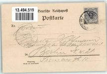 10115 O1193 Treptow Lithographie Gasthaus Neues Eierhäuschen Ruder- und Segelboote