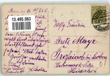 15907 O7550 Lübben 1921 - Logenstraße