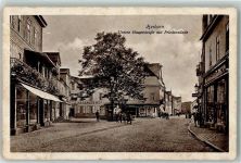 35745 W6348 Herborn , Hess 1916 - Untere Hauptstraße Friedenslinde Gasthaus Nassauer Hof