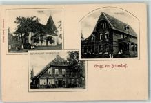 30900 W3002 Bissendorf , Han - Gasthaus Krentler Pfarrhaus Kirche