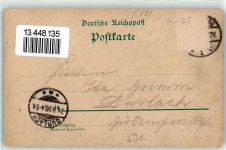 69115 W6900 Kohlhof 1896 Gebrauchsspuren Altes Gasthaus Posseltslust Kutsche sign. Hawerbier Künstlerkarte