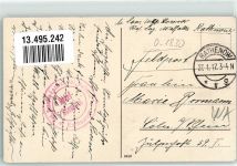 14712 O1830 Rathenow 1917 - Berliner Straße Reserve-Lazarett-Stempel