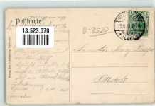 39524 O3520 Schönhausen Elbe 1911 - Dorfstraße