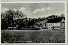 04874 O7293 Belgern b Torgau - Schützenhaus m.Sportplatz