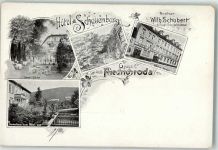 99894 O5804 Friedrichroda - Hotel Schauenburg Gartenhaus Garten