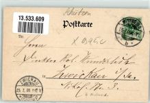 09648 O9250 Mittweida 1900 - Schützenhaus Musikhalle Gartenpavillon Großer Saal