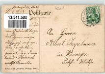 46569 W4224 Gartrop-Bühl 1908 - Schloß Gartrop Gasthaus Schulte Mausoleum