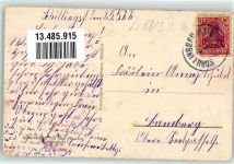 91583 W8813 Schillingsfürst , Mittelfr Künstlerkarte Wasserturm Schloss