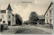 26316 W2930 Varel , Jadebusen Gebrauchsspuren Oldenburgerstraße Ort handschriftlich