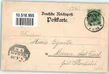 30159 W3011 Ahlem , Kr Hannover 1898 Lithographie Etablissement Ahlemer Turm Speisesaal