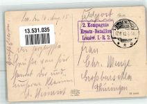 Swinemünde Swinoujscie 1915 - Tennisplätze 2. Kompagnie Ersatz-Bataillon Landw. I. -R. 2.