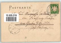 97337 W8716 Dettelbach 1904 Prägedruck Wappen Marienbildnis Walfahrtskirche Maria im Sand Passepartout