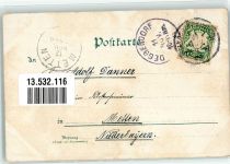86899 W8910 Landsberg a. Lech Lithographie Bayertor Rathaus Sardauer Vorstadt Katharinen Vorstadt