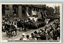 01662 O8250 Meißen , Sachs 1929 Foto AK Jahrtausendfeier Meissen 1929 Festzug